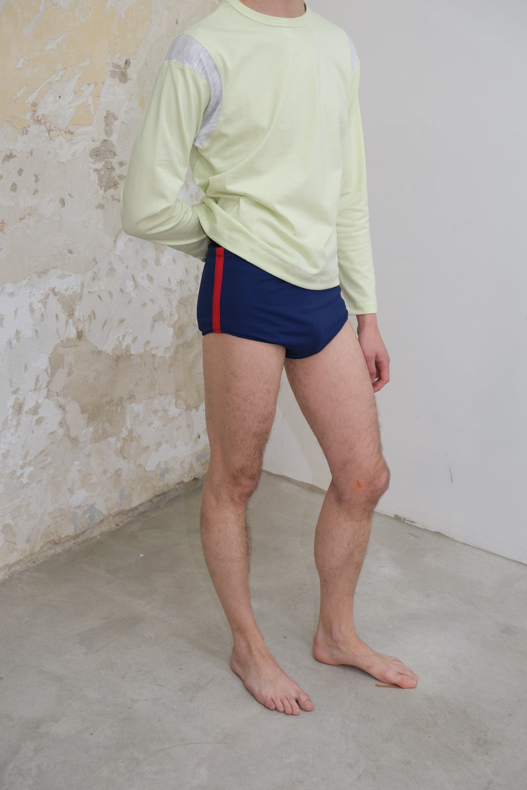 euro speedo red stripe