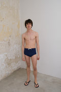 euro speedo white stripe